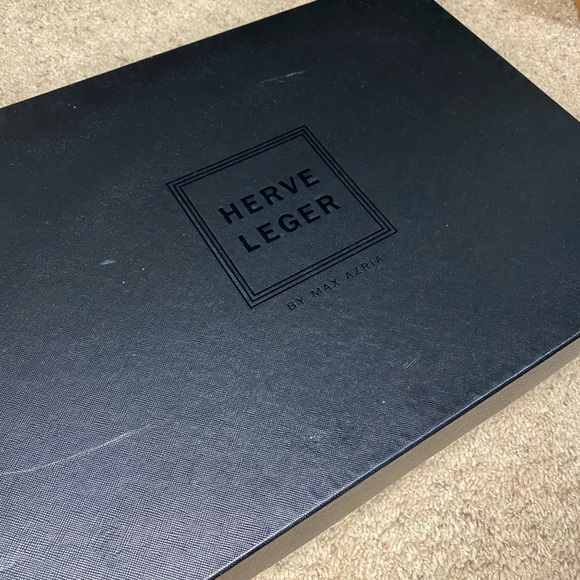 Herve Leger Peep Toe Gladiator Stiletto Boots - Picture 3 of 14